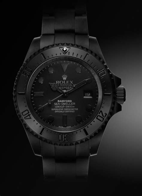 rolex deepsea blackout predator black